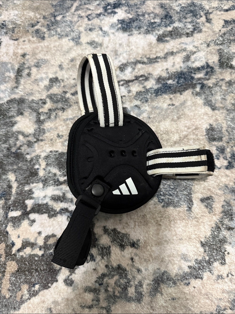 adidas Kids Black and White wrestling head gear